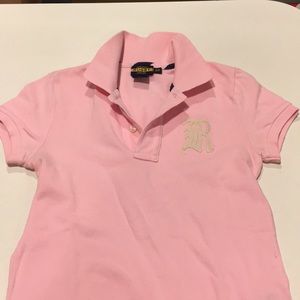 Pink rugby Ralph Lauren  polo